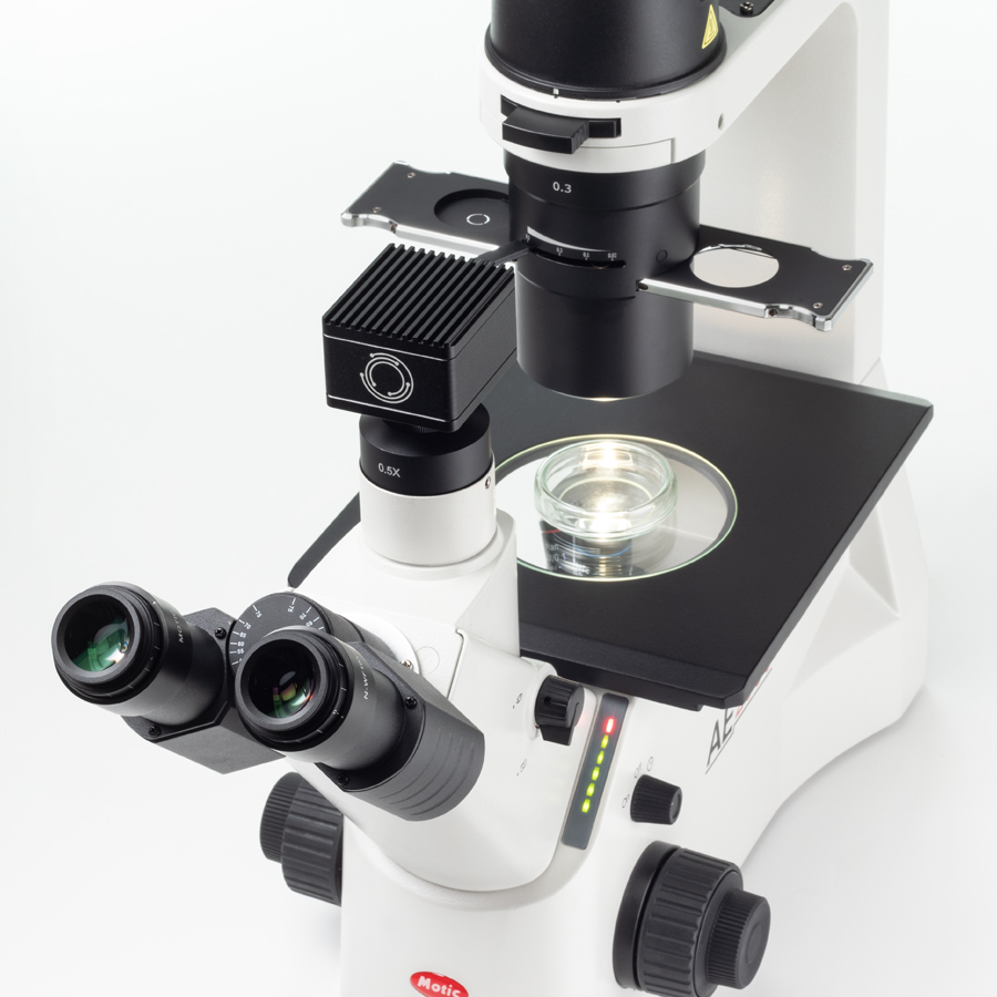 Mikroszkópra szerelhető kamera